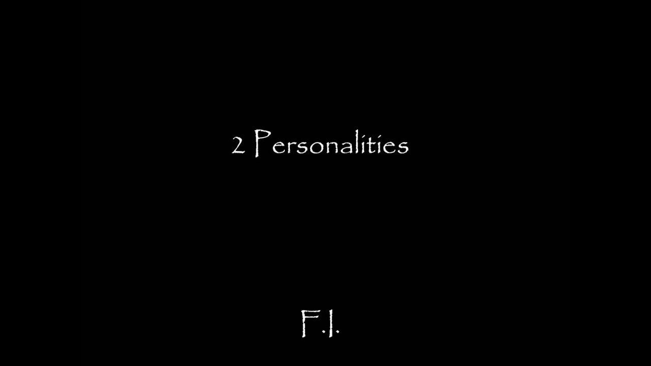 Acoustic Song "2 Personalities"