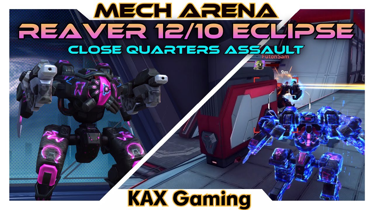 Pierwszy raz testuję Reavera | Reaver 12/10 Eclipse - Mech Arena