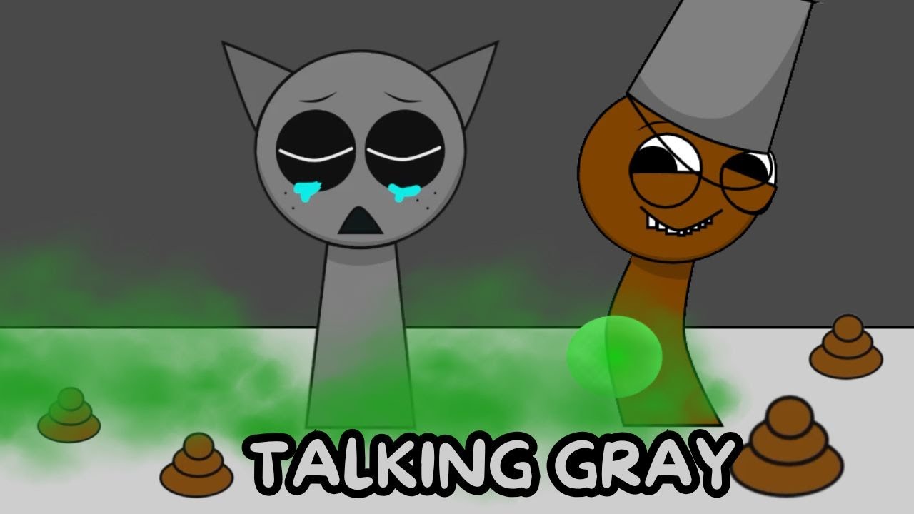 My talking pet Gray -Talking Sprunki Gray