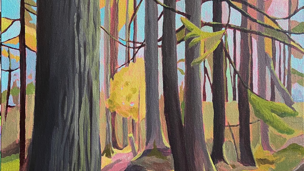 Joyful Spring - the painting of and some thoughts
