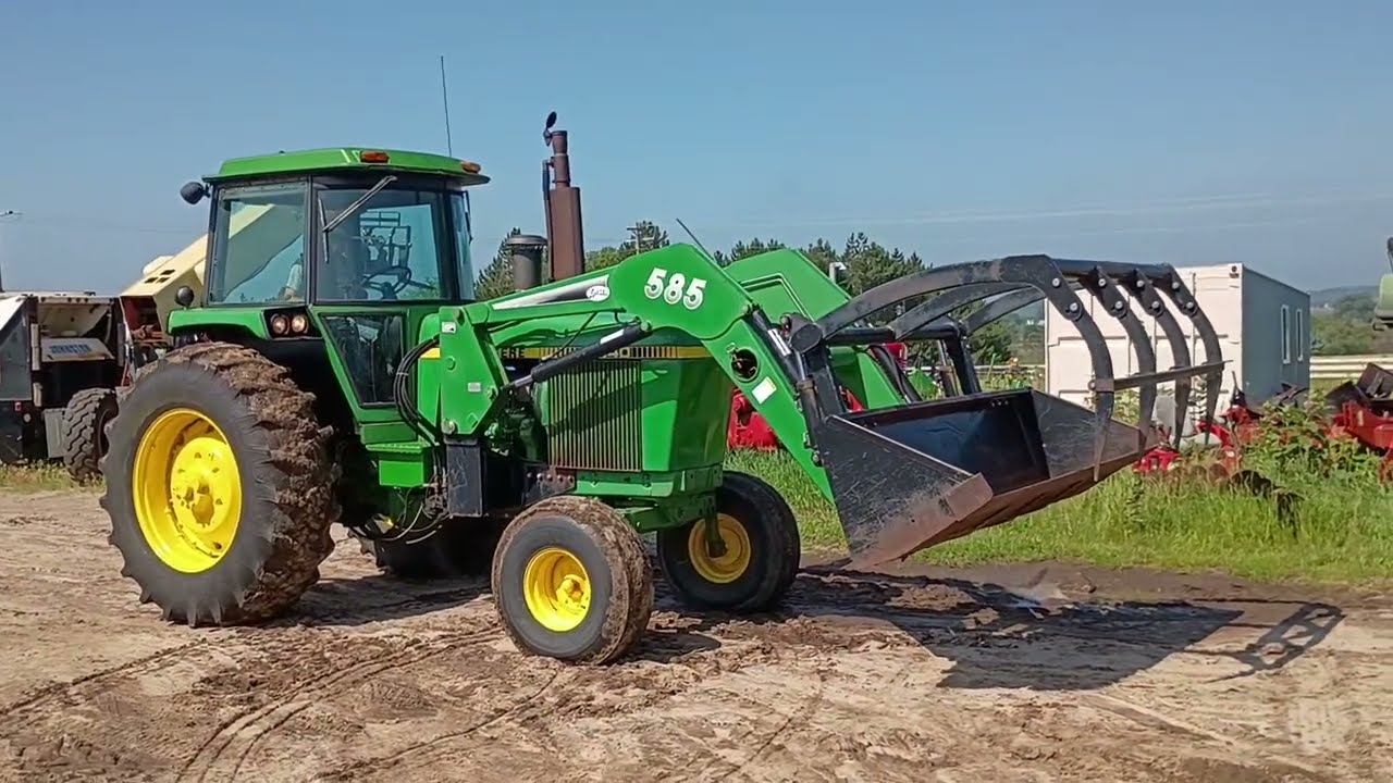 Обзор трактора John Deere 4440 на выставке Pfeifers Machinery Sales в Норфолке, штат Небраска, 27...