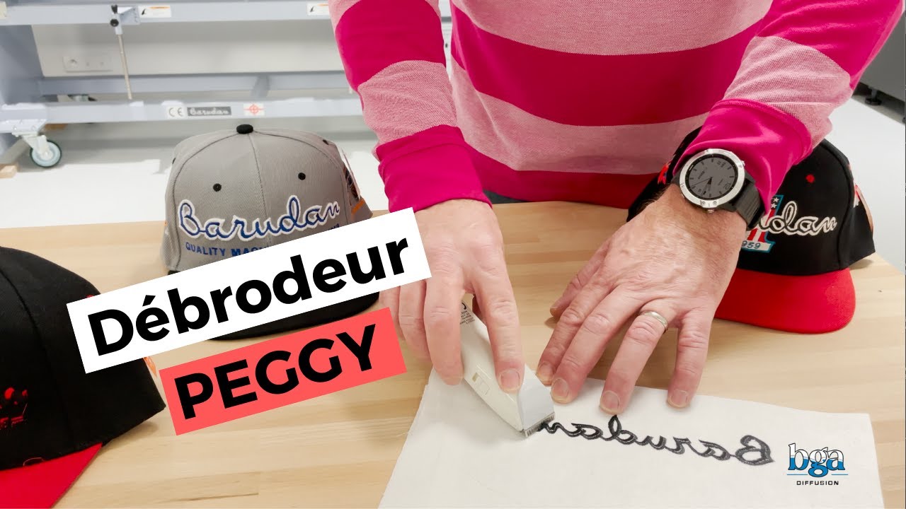 D&eacute;brodeur PEGGY - D&eacute;broder un textile