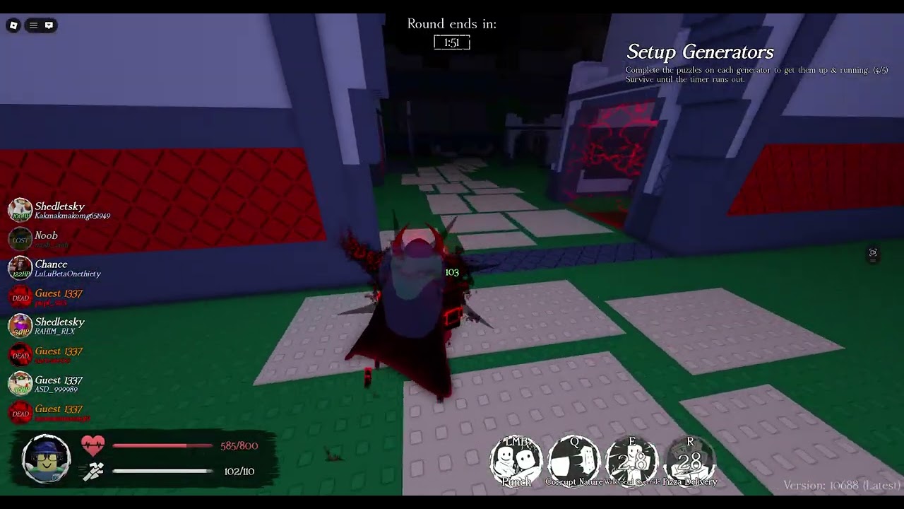 Winning with every MS4 skins as a killer (Part 2)