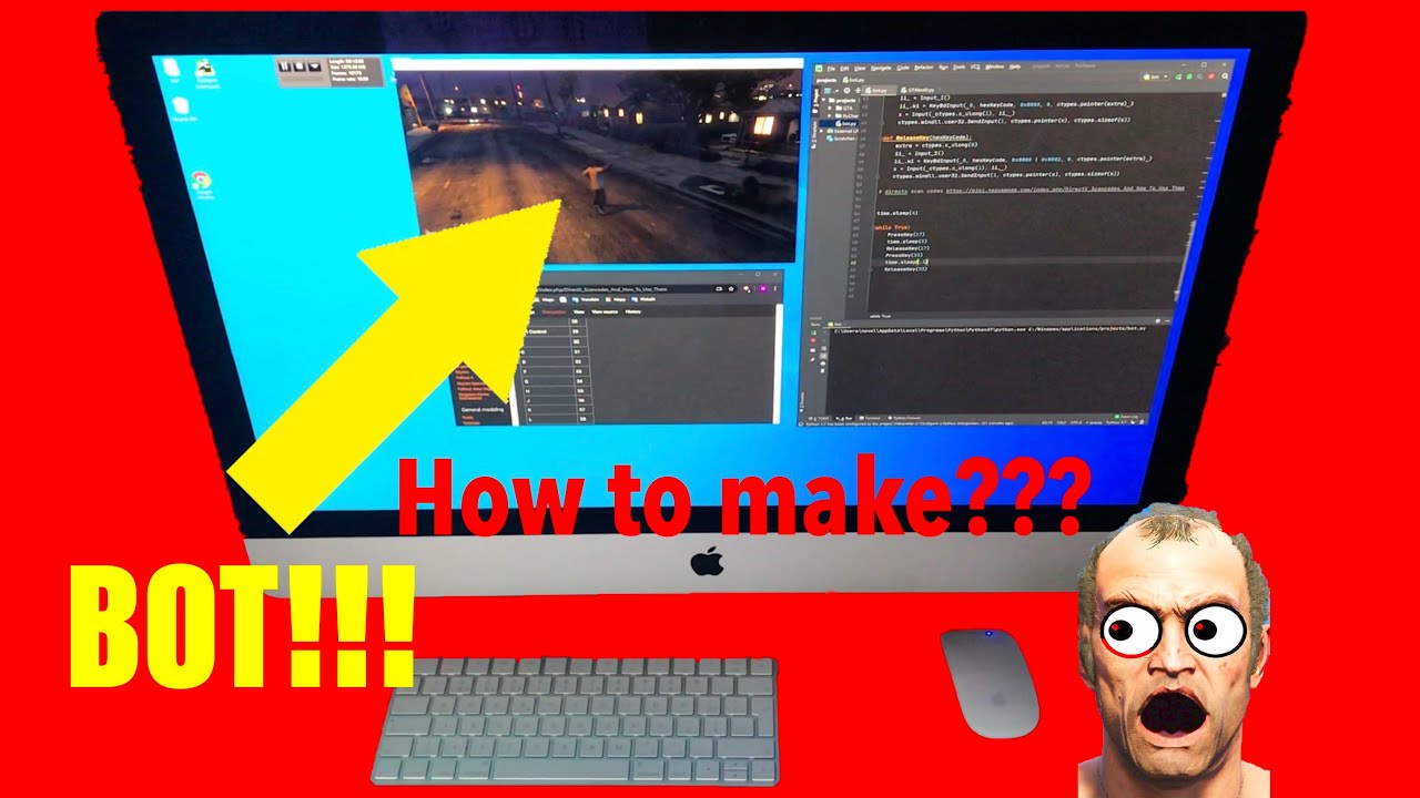 How to make a game bot (FOR BEGINNERS) ANY GAME!!!