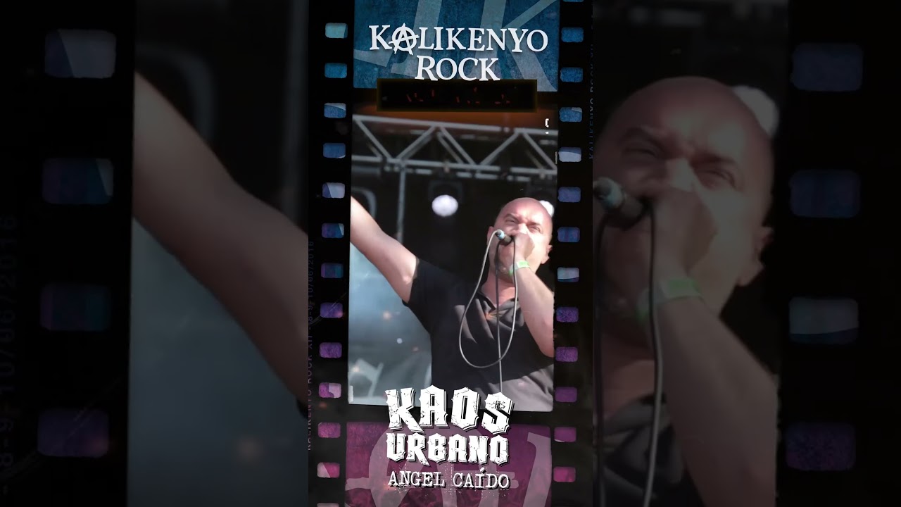 Kaos Urbano - &Aacute;ngel Ca&iacute;do (Directo Catalunya) #kaosurbano @KaosUrbano #punk #catalunya