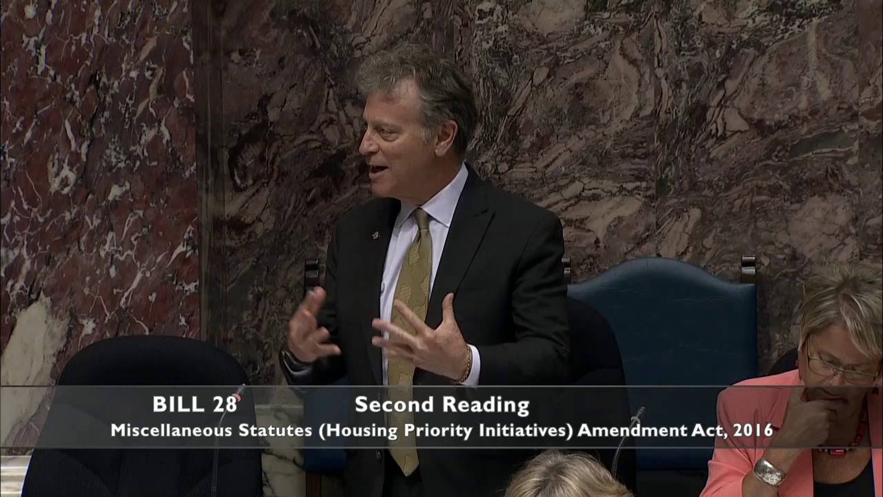 George Heyman responds to Bill 28 - Housing Priority Initiatives