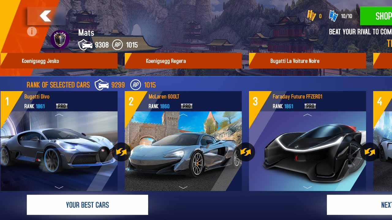 Asphalt 8, New Gauntlet Races with New lineups🔥🤘