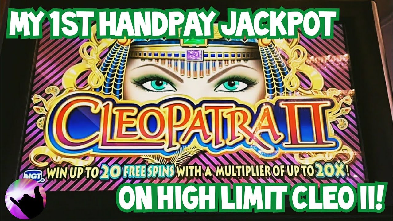 My 1st HANDPAY JACKPOT on Cleopatra II!