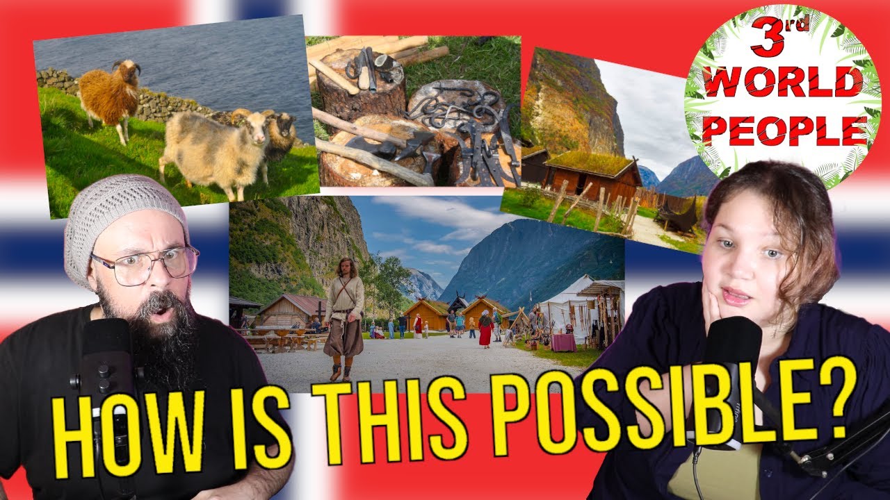3rd WORLD PEOPLE REACT: MIND-BLOWING VIKING VALLEY IN NORWAY | NORWAY REACTION