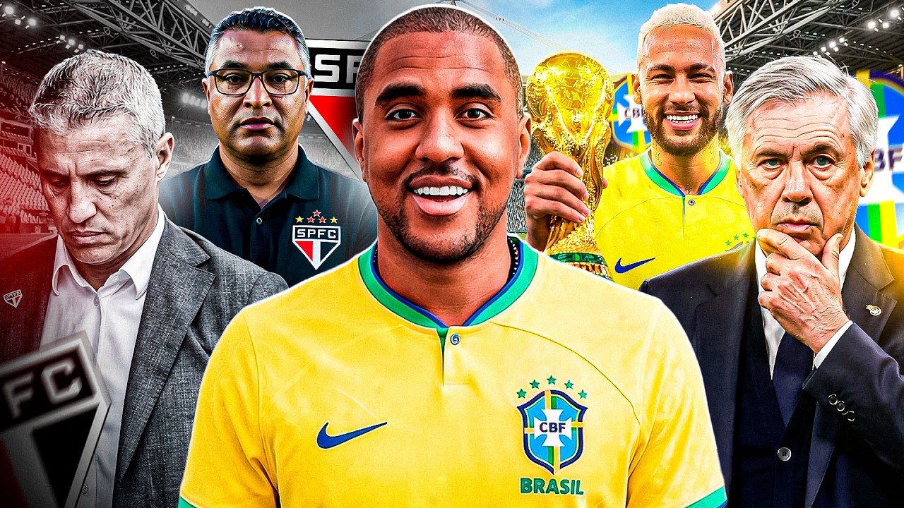 REDNEWS: CRESPO DEIXA O SÃO PAULO E ROGER MACHADO CHEGA, NEY vs ANCELOTTI E MAIS