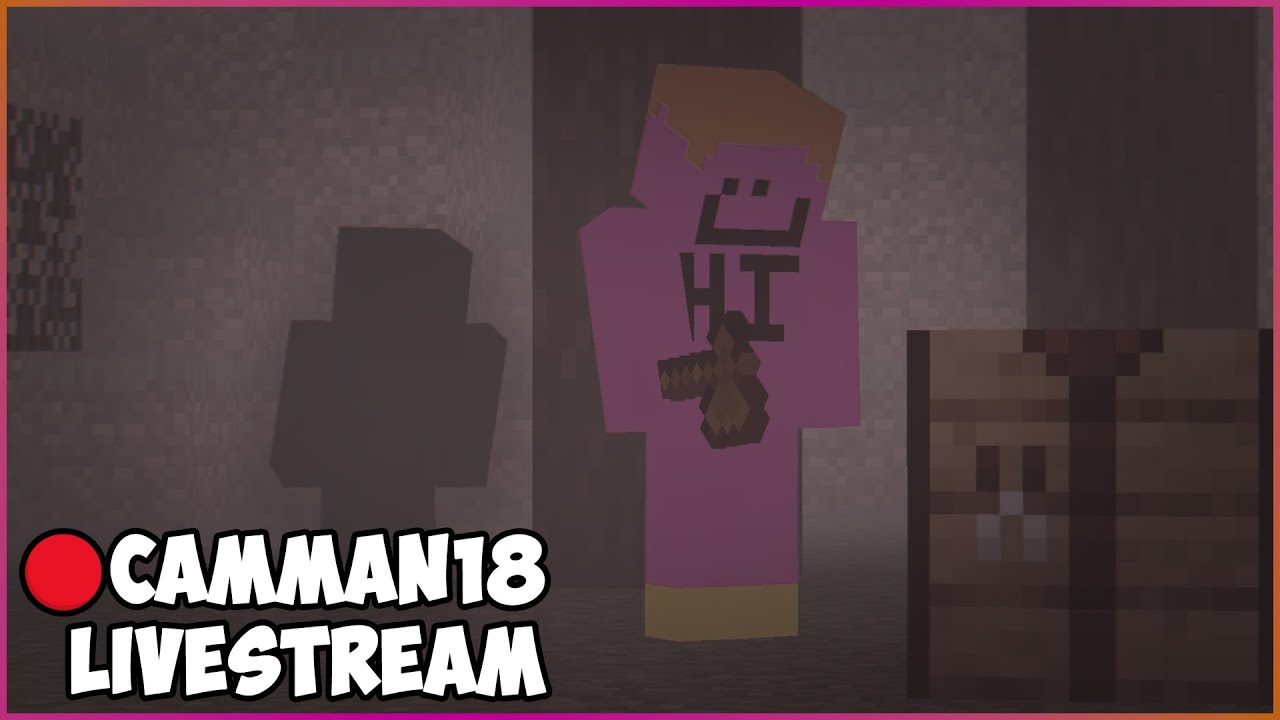 CAN I SURVIVE HORROR MINECRAFT? camman18 Full Twitch VOD