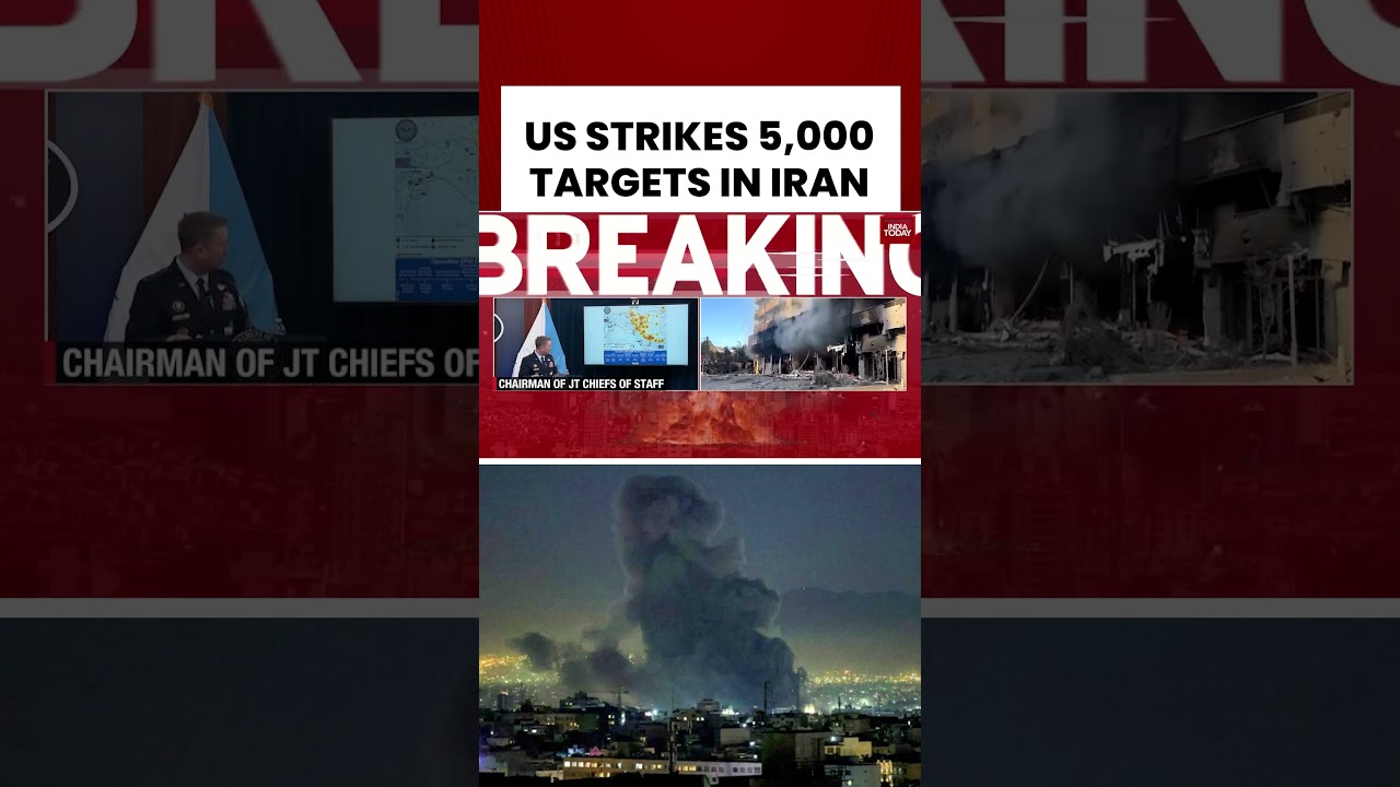 Operation Epic Fury Day 11: US Says 5,000 Targets Hit in Iran #usmilitary #usiranwar #israeliranwar