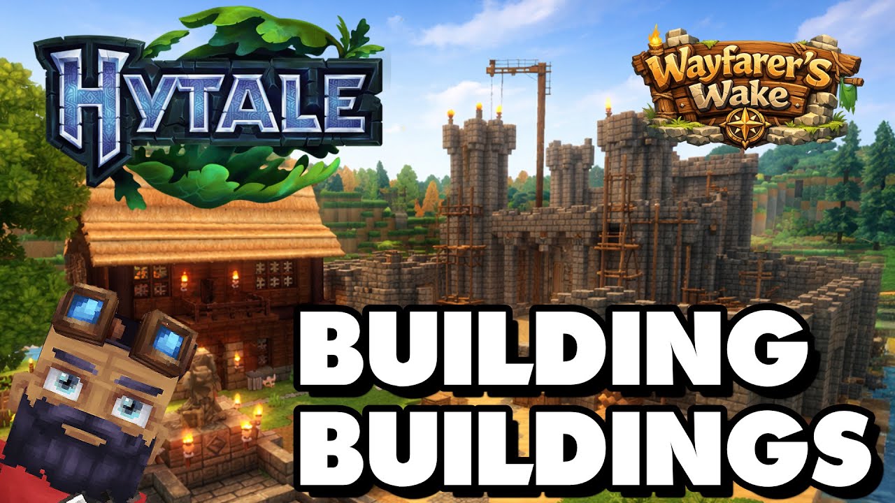 🔴[LIVE] HYTALE (UPDATE 2) - New Adventure! - Building buildings Pt. 3