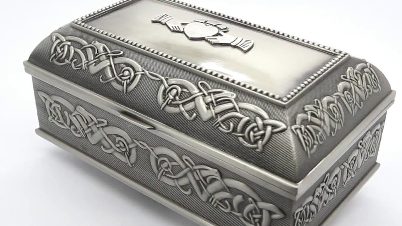Mullingar Pewter jewellery Box