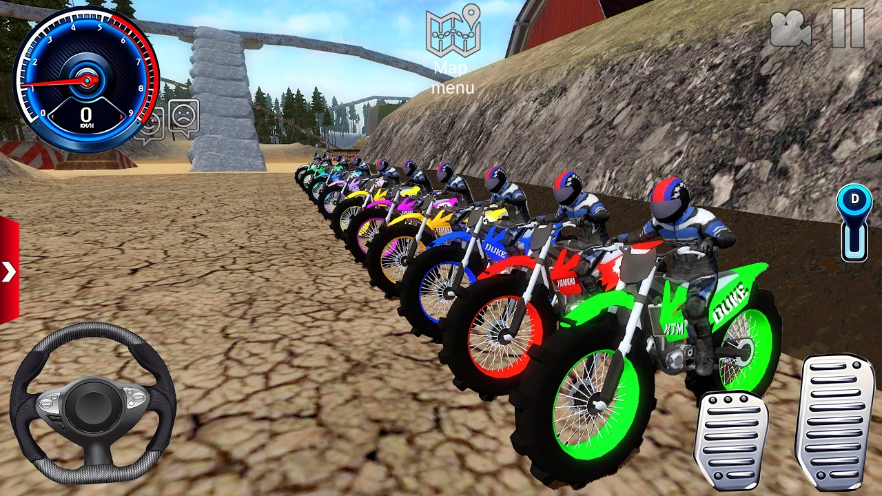 Extreme Dirt Motocross Stunt Racing #3 - Motor Bike Impossible Mega Ramp Racer - Android Gameplay