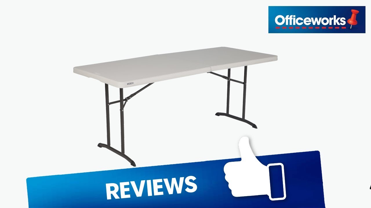 Commercial Lifetime 6 Foot Bifold Table
