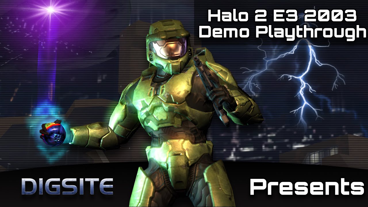 Halo 2 Earth City E3 2003 Demo Playthrough