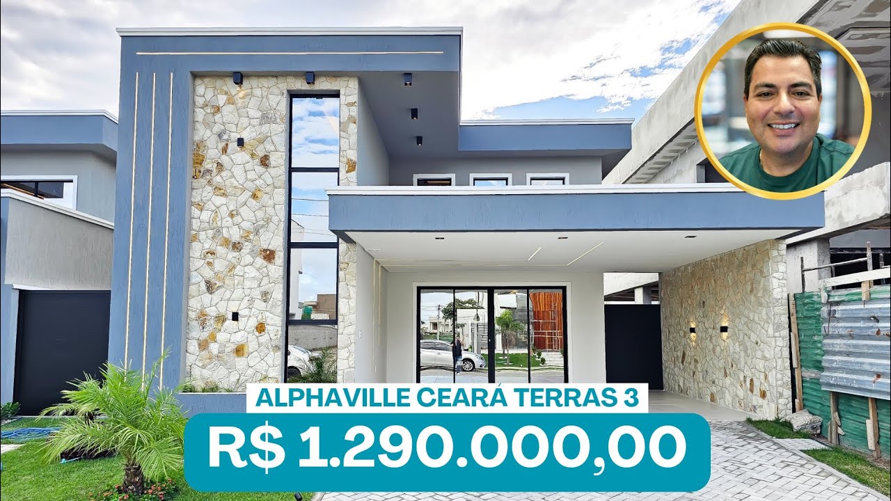 OLHA QUE CASA LINDA! 🤩🫶🏻❤️! TERRAS ALPHAVILLE CEARÁ 3! CIDADE ALPHA CEARÁ