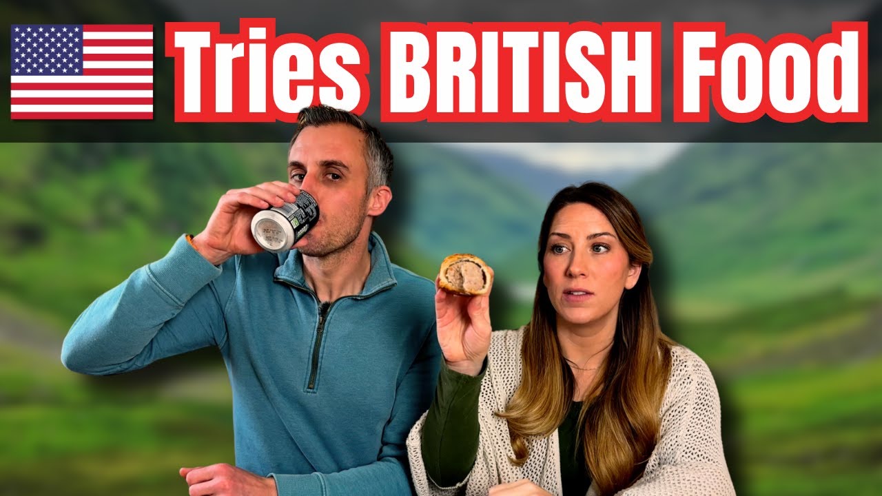 American's Honest Thoughts - BRITISH FOOD (PIE!!!)