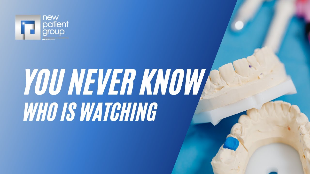 New Patient Group Podcast -  You Never Know Who's Watching
