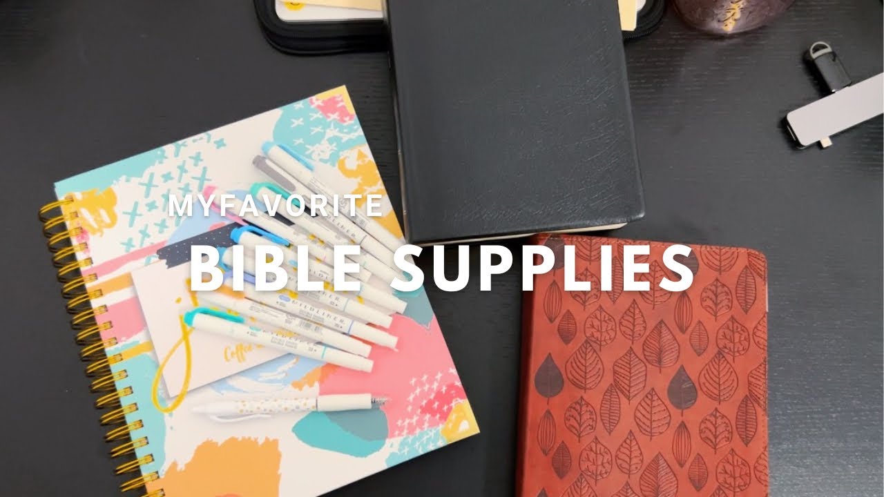 What I Use When I Bible Journal