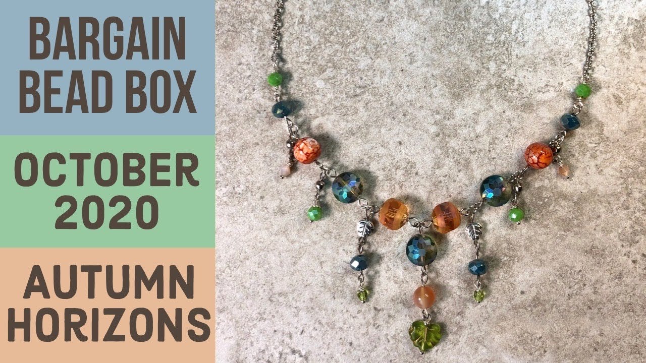 Bargain Bead Box - October 2020 - Finished Jewelry
