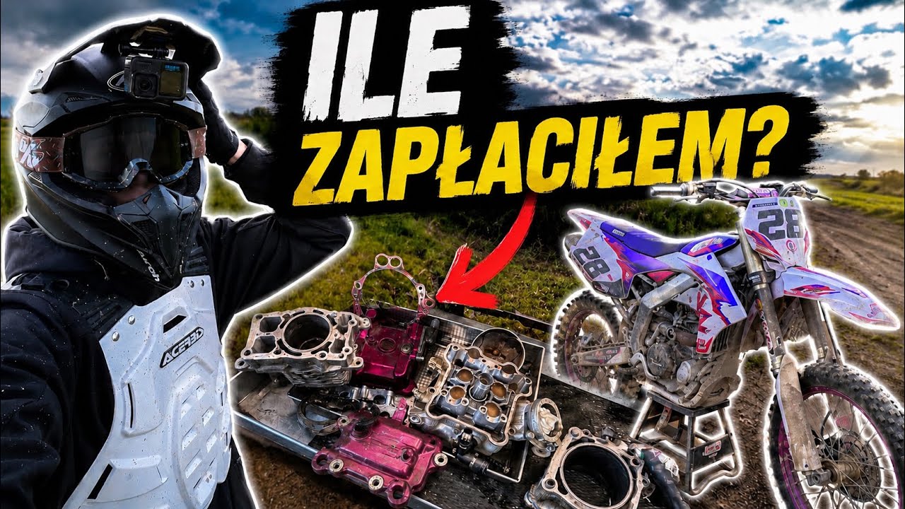 NAUCZYŁEM DZIEWCZYNE JEZDZIC NA YZ 85! - CO SIĘ STAŁO Z YAMAHĄ 450? PODJAZDY / REMONT