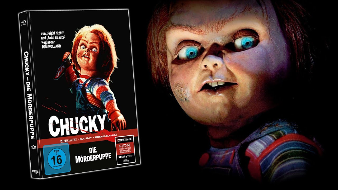 CHUCKY (Child's Play) | 4K UHD & Blu-ray Mediabook | Capelight Pictures