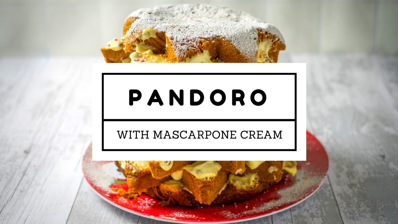 Pandoro with mascarpone cream - Italian Recipe for Christmas