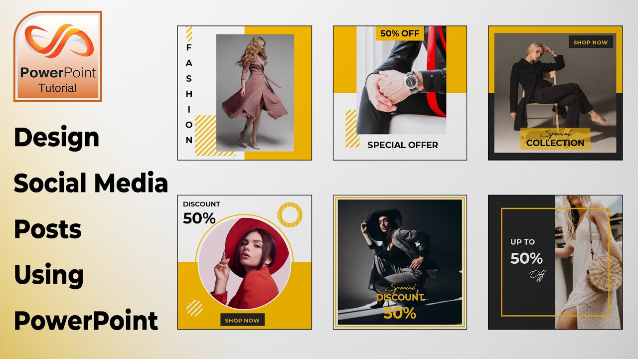 Design Social Media Posts Using PowerPoint