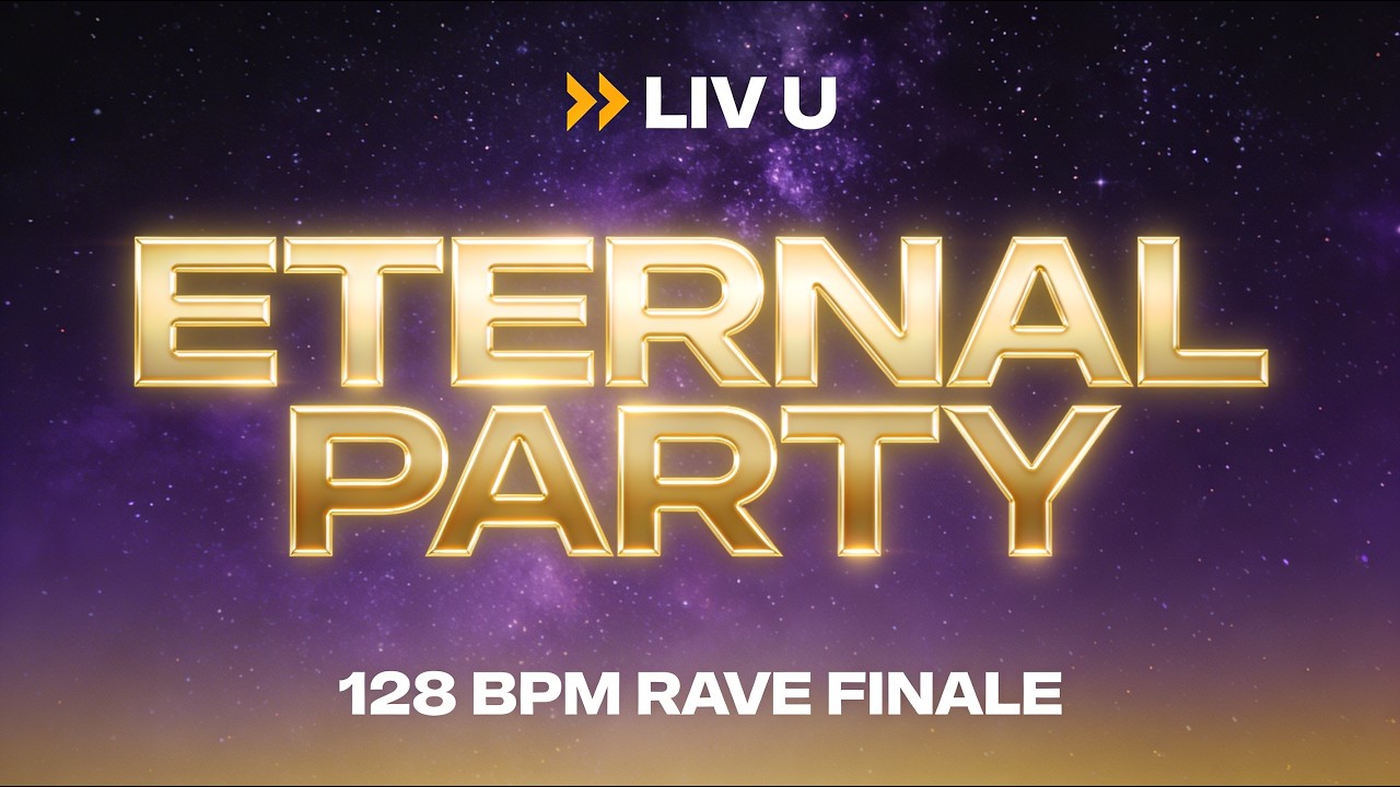🌌 Eternal Party Pulse - LIV U Rave Finale Anthem 2026 (128 BPM) 🔥 Бесконечная атмосфера