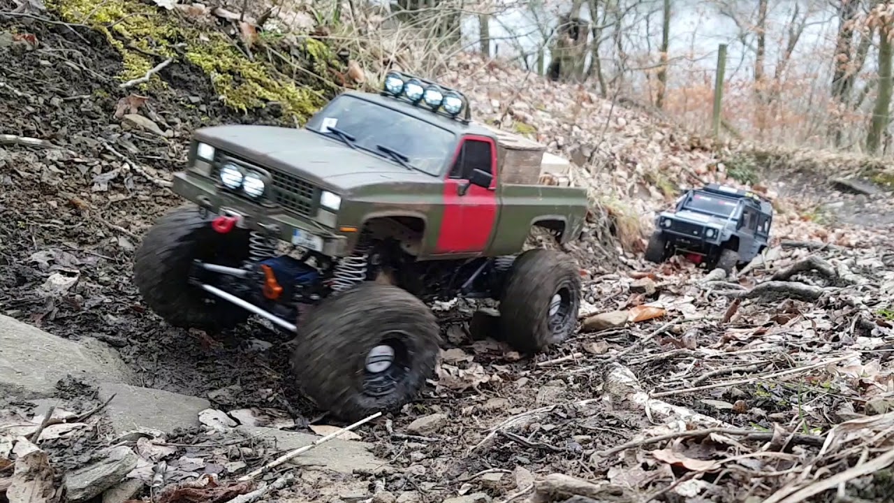 Tamiya CR-01 & Traxxas TRX-4 - Hohensyburg