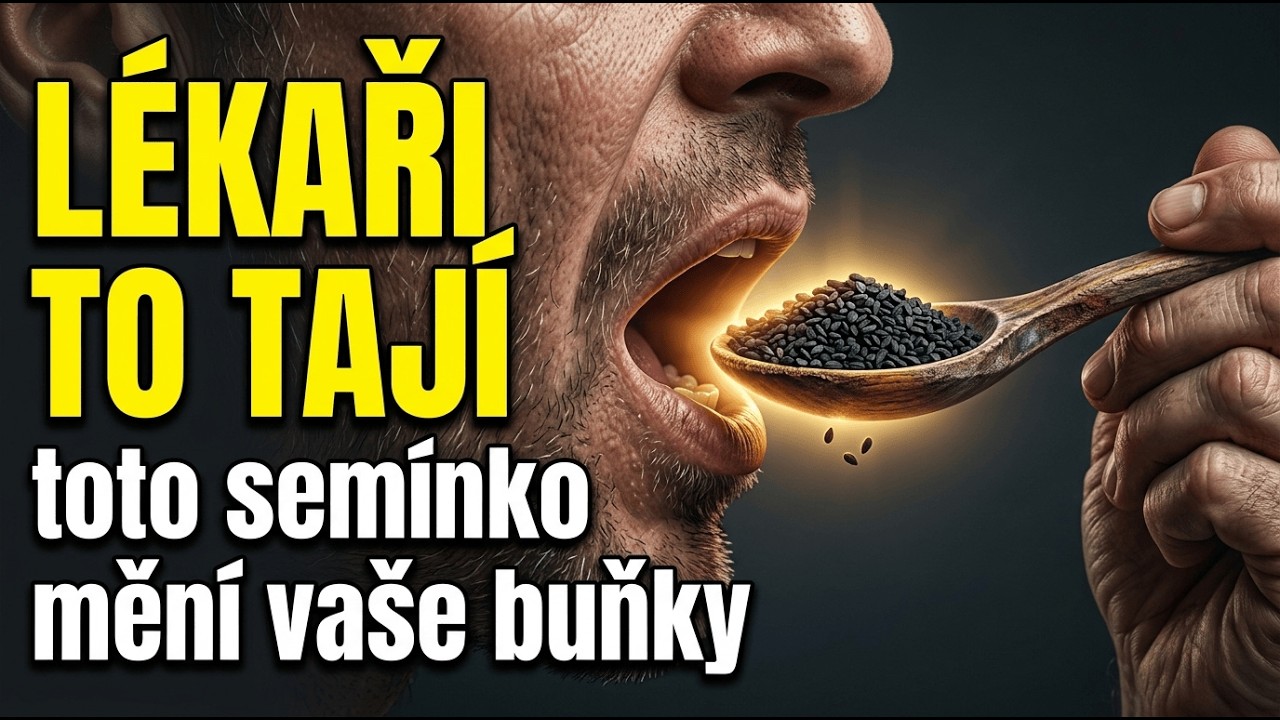 Žvýkejte to 30 sekund každé ráno: Toto černé semínko mění vaše buňky způsobem, který vědci nečekali