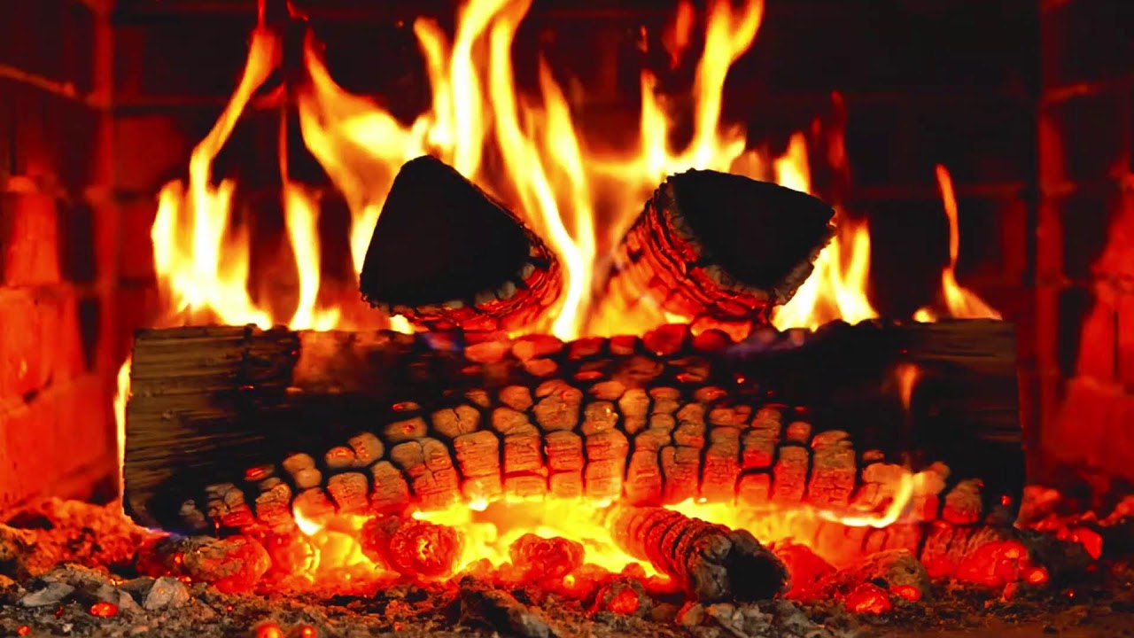 🔥 Cozy Fireplace Ambience for Deep Sleep | Relaxing Crackling Fire Sounds (4K)
