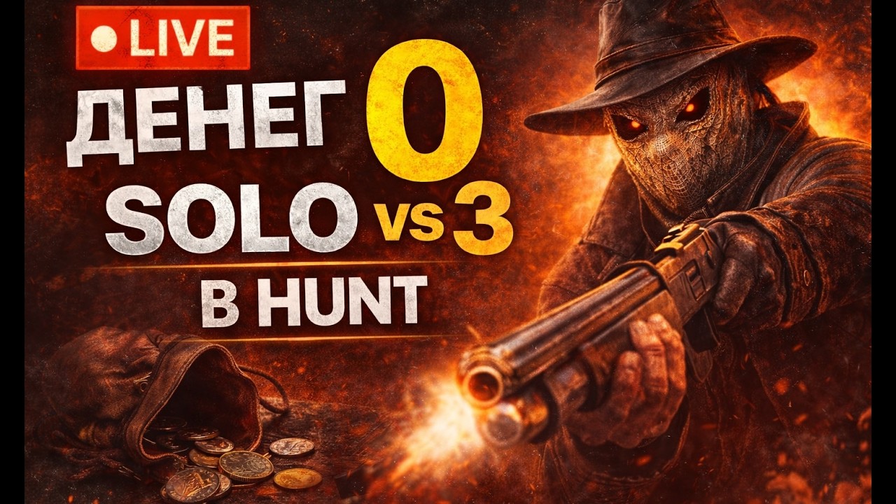 🔴Жизнь без ЦИРКА? Hunt: Showdown