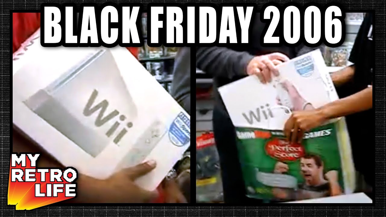 I Worked Black Friday 2006 At GameStop (The Nintendo Wii Launch)