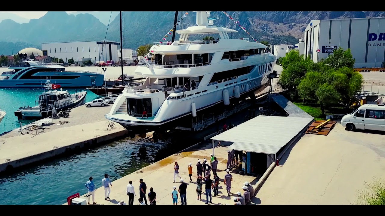 CMB Yachts - Launch of M/Y Liquid Sky // produced by MVP