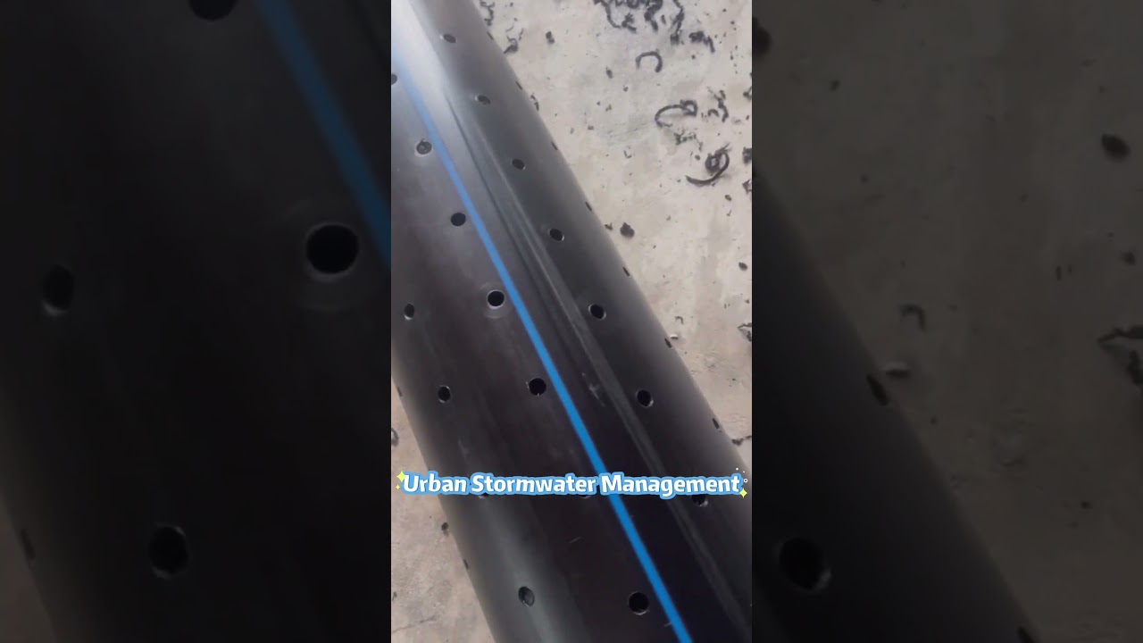 Why Are There Holes In HDPE Pipes? | JINQUAN Plastic Pipe Manufacturer