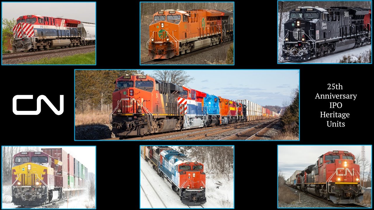 CN 25th Anniversary IPO Heritage Units