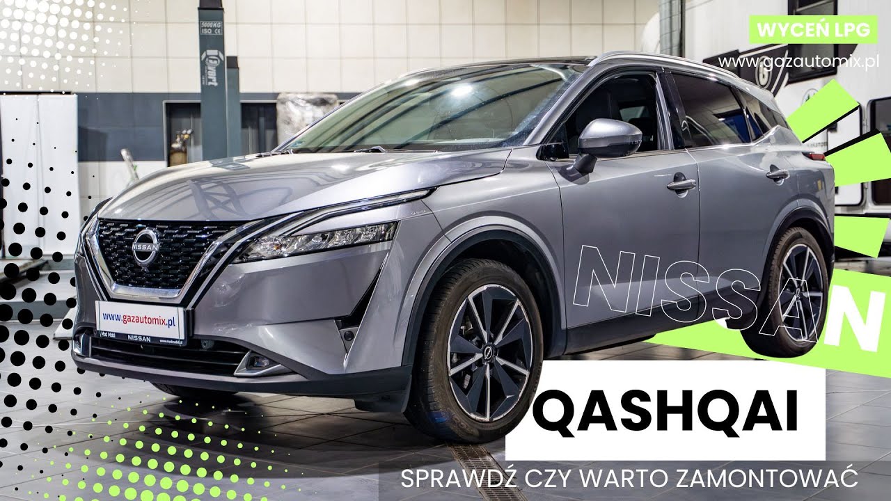 Nissan Qashqai 2022 LPG – oszczędzaj 20 zł na 100 km!