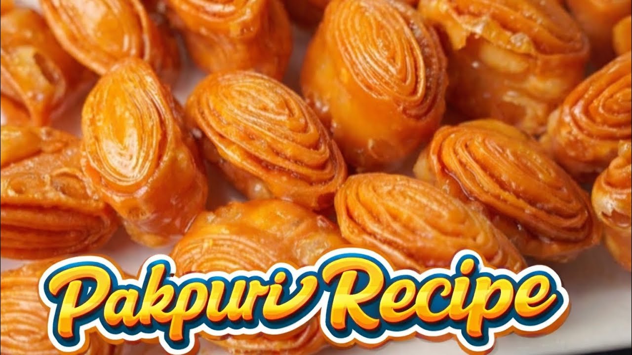 Crispy Pakpuri Recipe from Sunita's kitchen