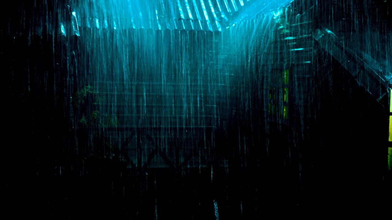Sonido De Lluvia Y Truenos En El Techo Para Un Sueño Profundo Y Relajante