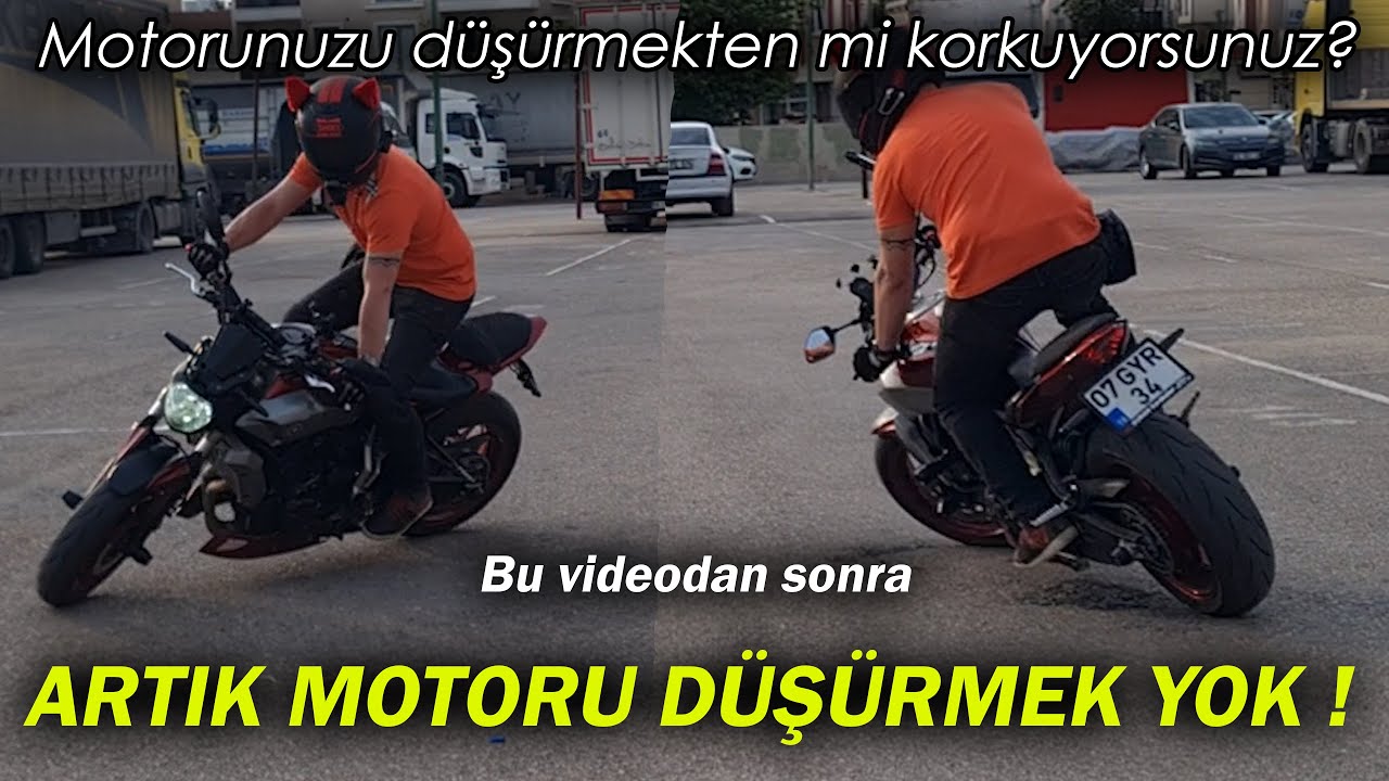 DÜŞÜRMEKTEN KORKMAYA SON! #motovlog #motosiklet #motor
