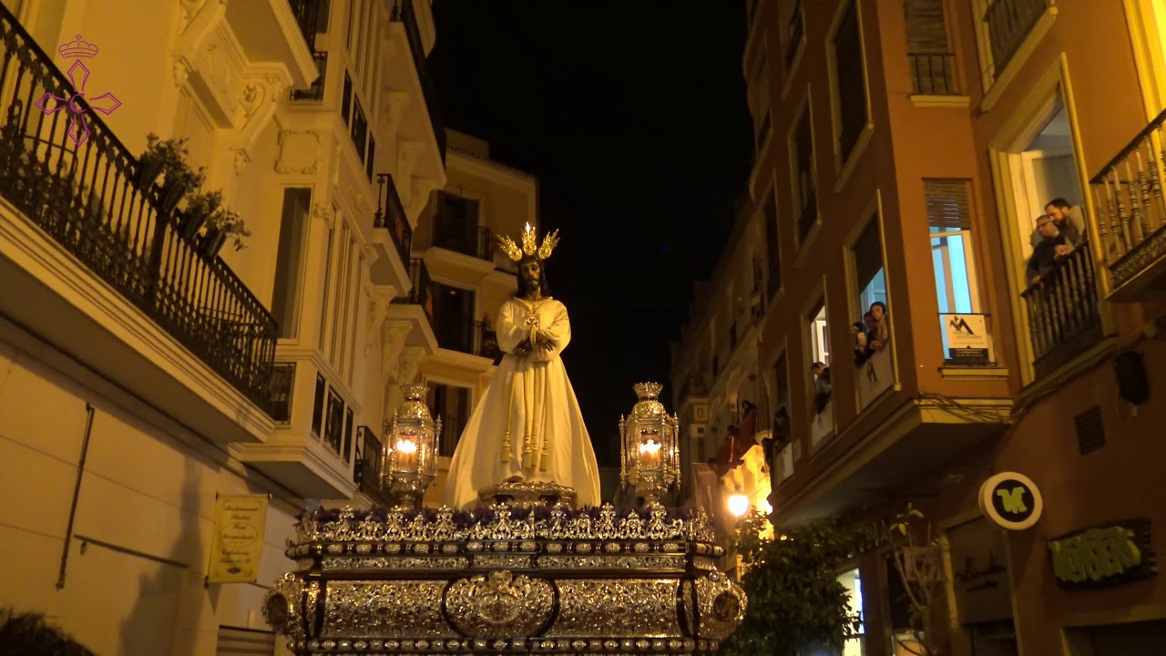 LUNES SANTO 2018,  JESÚS CAUTIVO,  Calle  Casapalma, Banda CC TT Jesús Cautivo