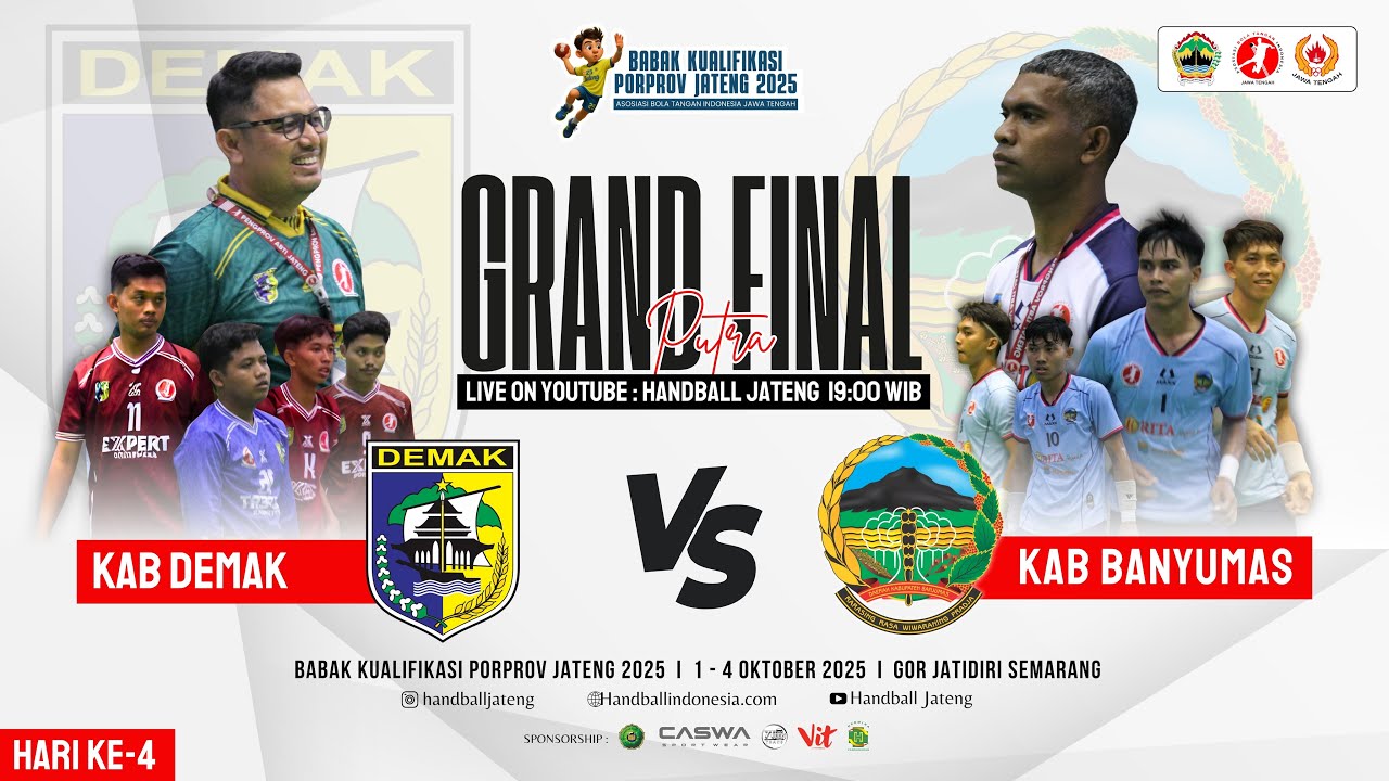 KAB DEMAK VS KAB BANYUMAS - GRAND FINAL PUTRA I BK PORPROV JATENG 2025