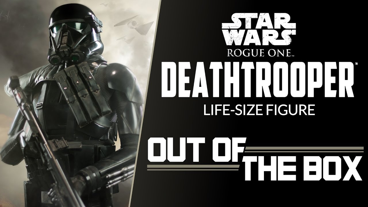 Death Trooper Life-Size Figure (Unboxing)