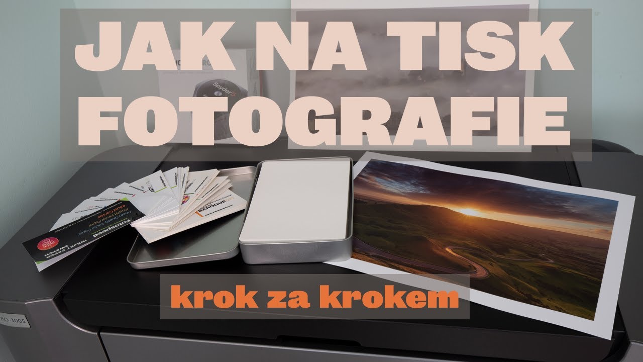 Jak na TISK FOTOGRAFIE - krok za krokem