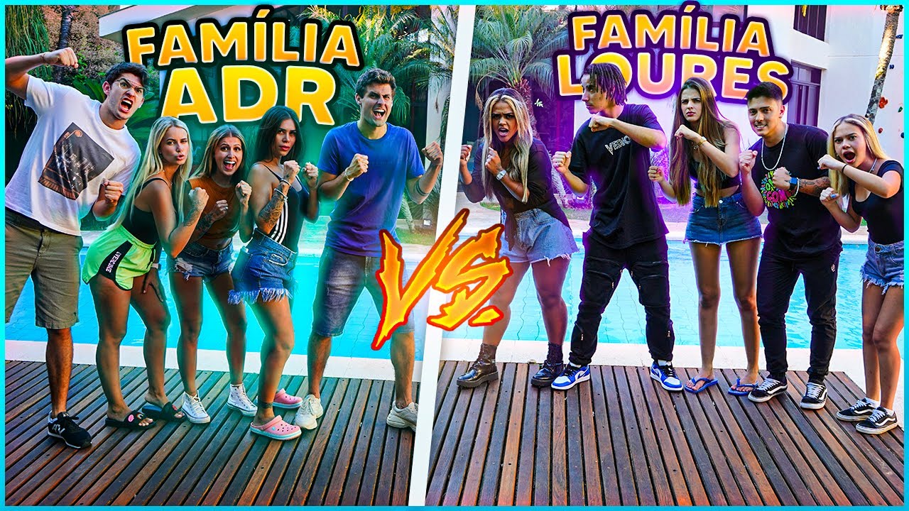A FAMÍLIA LOURES CHEGOU NA MINHA CASA E OLHA O QUE ACONTECEU (FAMÍLIA ADR VS LOURES) [REZENDE EVIL]