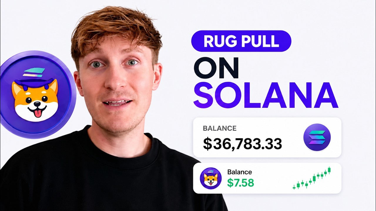 Rug Pull Phases (Calm Sight) How To Launch a Meme Coin (Solana 2026)