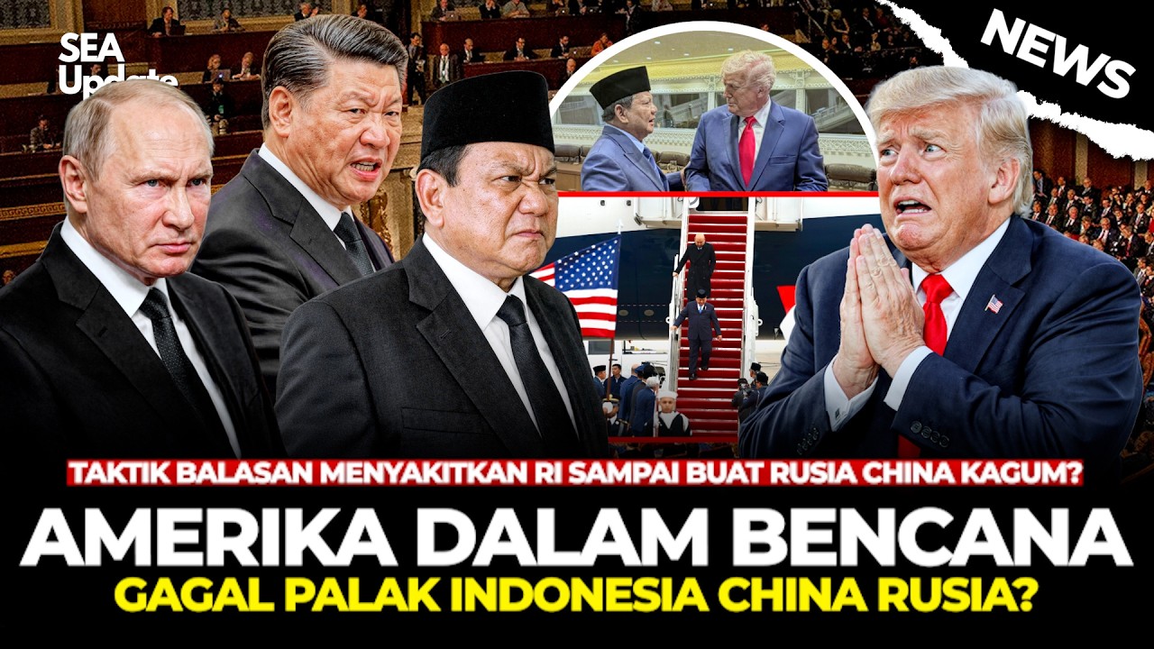 Eropa Terkejut Lihat Keberanian Prabowo Terbang ke AS Labrak Trump Buat Ekonomi Paman Sam Anjlok?